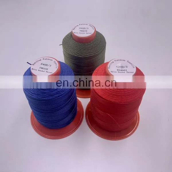 Hot Selling High Strength Nylon Thread for Sewing Leather Nylon Bonded Sewing Thread photo-5