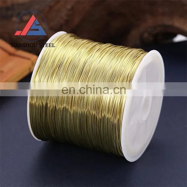 High Quality C3604 C3603 Brass Wire Rod 0.1mm 0.2mm Diameter Round Brass Wire for Welding photo-4
