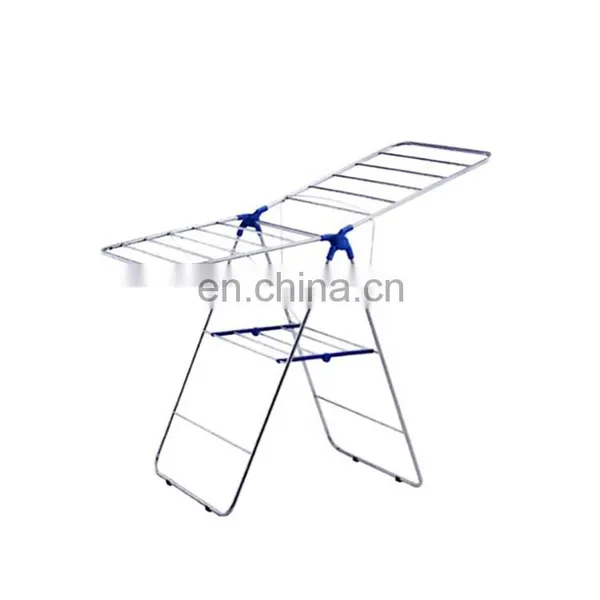 QCP-S11 Portable Folding Stainless Steel Laundry Clothes Drying Rack