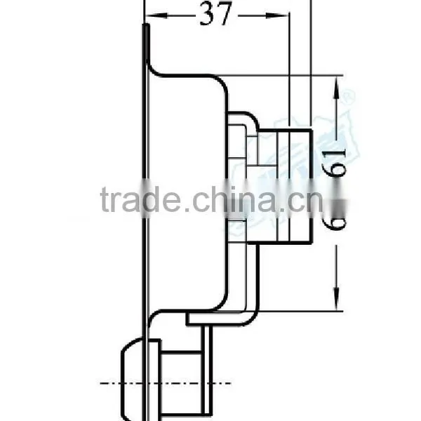 03107 Toolbox Handle Latch With Key Cylinder photo-2
