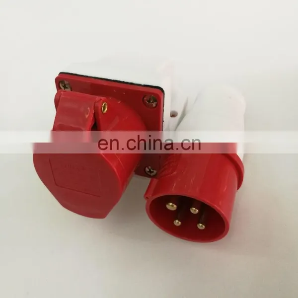 Ip44 5 PinS Waterproof Male and Female Plug Industrial Plug and Socket ICE309-2 photo-2