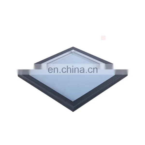High Quality Hollow Glass Doors and Windows Triangular Sliding Low-E Tempered Double Pane Glass photo-3