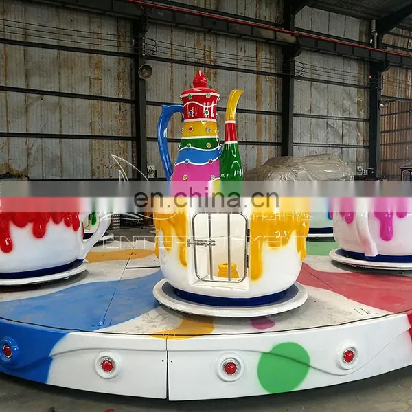 Amusement Park Equipment Indoor Children Rides Tea Cup and Saucer Rides photo-4