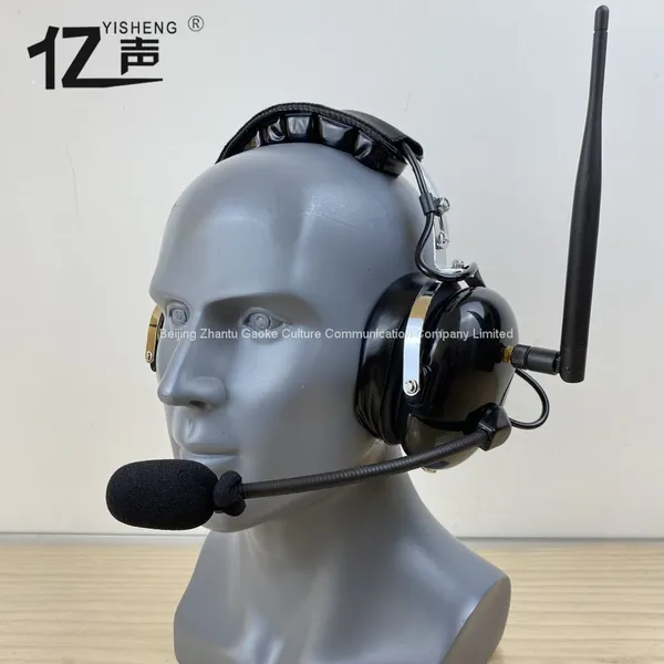 Hands-free Two-way Voice Communications Full Duplex Wireless Noise Reduction Intercom Headset “YISHENG” YS-QSG-9PS Series photo-2