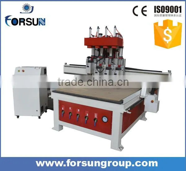 China Supplier Mdf Cutting Power Wood Cnc Router Multi Spindle Machine for Door Furniture photo-4