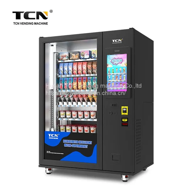 TCN Автомат для продажи замороженных продуктов питания Автоматическая торговая машина для замороженных продуктов питания Распределитель продуктов питания