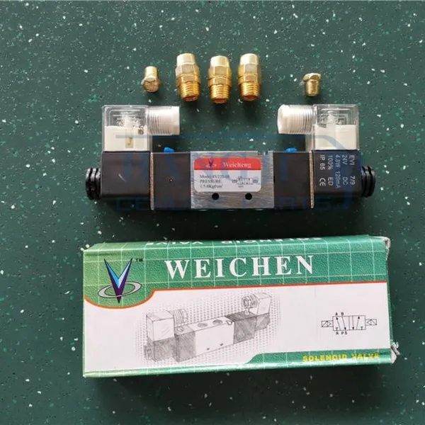 Kinglong Higer Door Pump Parts OEM 4V220-08 Replacement Door Pump Solenoid Valve Bus Auto photo-2