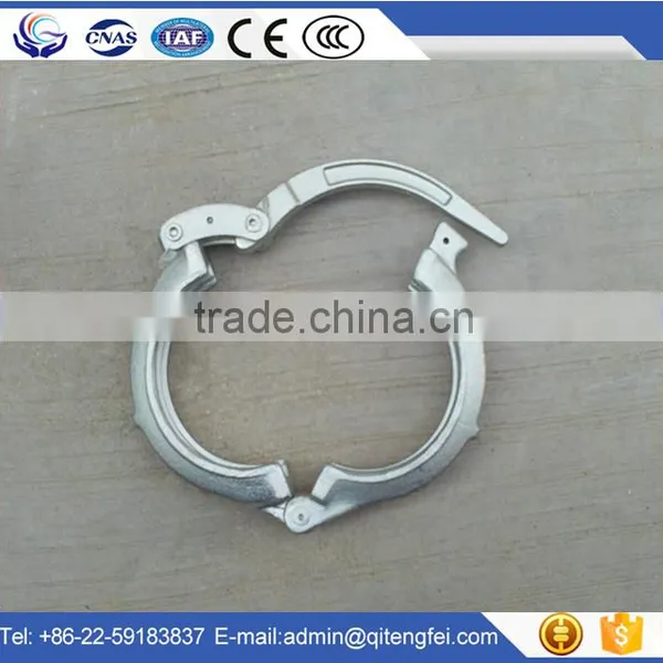 Manufacturer Standard Pipeline DN125 Concrete Pump Pipe Quick Clamp Coupling photo-4