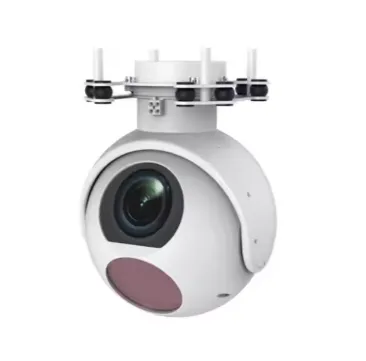 Adjustable Three Axis Three Light View Positioning Thermal Imaging Drone Gimbal Camera Pod Uav Camara photo-4