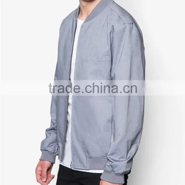 2017 Plain Latest Design Bomber Jackets for Men Casual Jackets photo-3