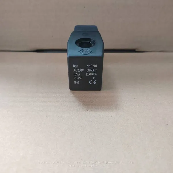 Best-NO.0210 Refrigerated Storage Freezer Solenoid Valve Coil DC24V AC220V Inner Hole 13 Height43 photo-5