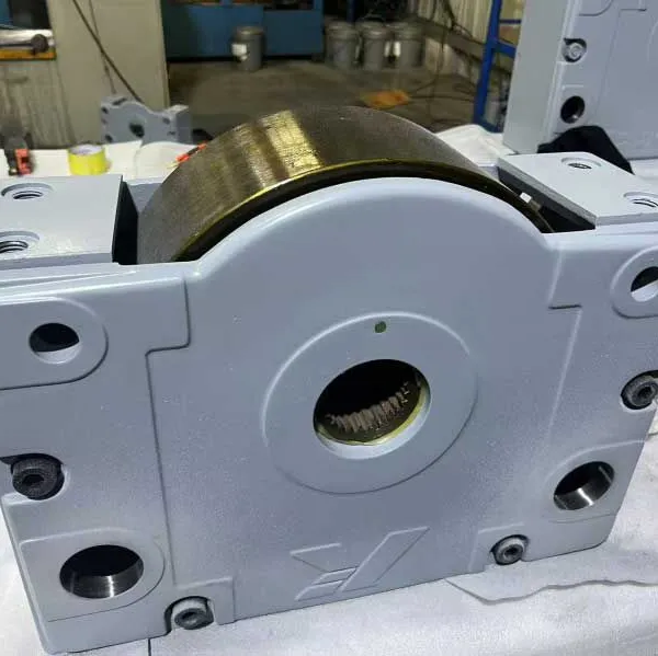 Модульные безфланцевые ведущие колесные блоки кранов Demag из Швеции (Sverige) Drs Wheel; диаметр 112 - 500 мм, приводной узел (drvn Assy)