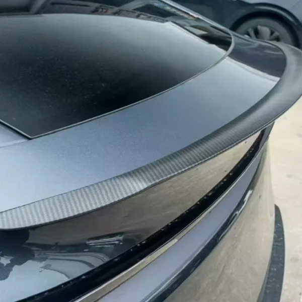 25 Model Y Juniper spoiler, Pro style. Genuine carbon fiber, matte
