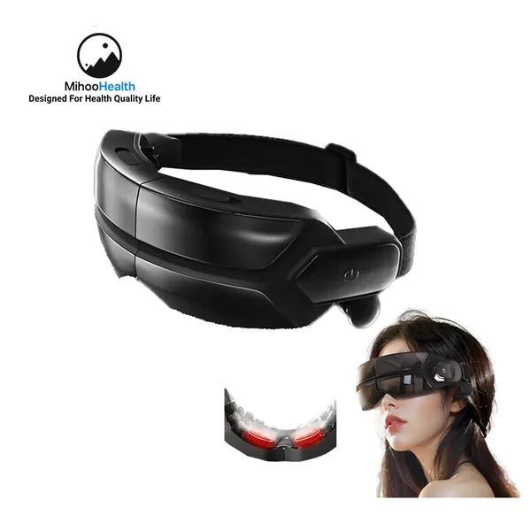 Беспроводной массажер для глаз с тепловой компрессией и Bluetooth MH-226