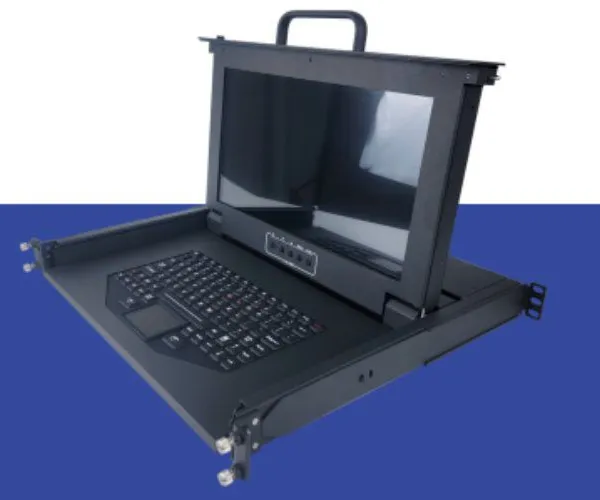 17.3-inch Three-Proof Reinforced KVM Switcher With Wide Temperature Range for Industrial Custom Shielding and Anti-Vibration photo-2