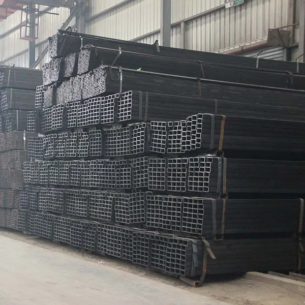 Heavy Wall Welded Square Steel Pipe, Black Carbon Steel ERW Hollow Tube for Machinery Base & Heavy Load Projects photo-3