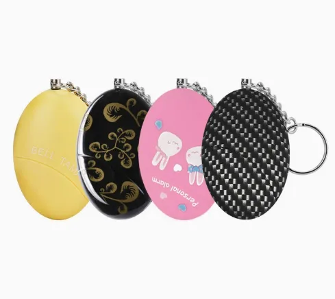 Colorful Egg Personal Alarm/Women's Self Defense Keychain Anti Wolf Alarm（Wechat:13510231336）