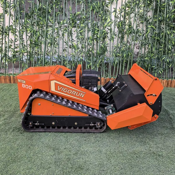 Vigorun Industrial MTSK800 Grade 4-Stroke 420cc Gasoline Engine Robotic Lawn Mower With High Torque and Hammer Feature photo-4