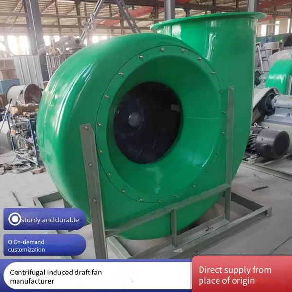 Deodorizing and Anti-corrosion Centrifugal Induced Draft Fan, Power 37kw, Outdoor Split-type Fiberglass Ventilator With Low Noise photo-3