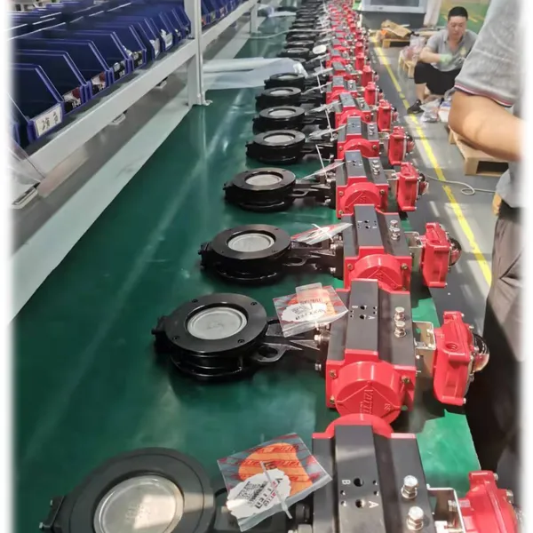 Double Offset Pneumatic Butterfly Valve for HVAC and Power Plant Applications photo-5