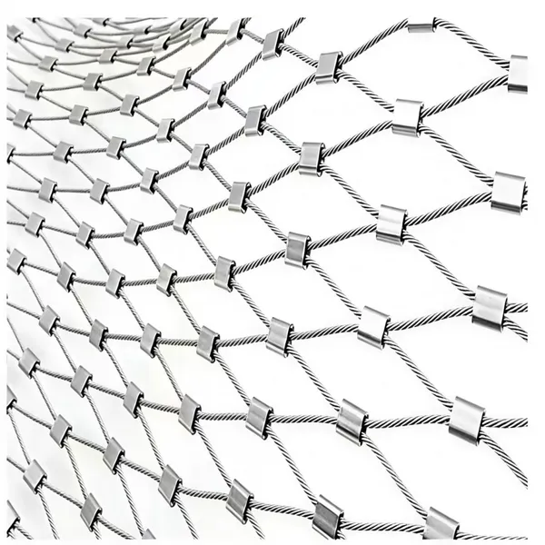 Professional Standard Stainless Steel Wire Rope Mesh, Cable Mesh, and Metal Rope Mesh for Sale. photo-2