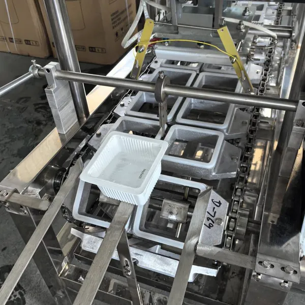 Fully Automatic Inner Ester Tofu Machine With Small Floor Area and Automatic Sealing Equipment With an Hourly Output of 500 Boxes photo-5