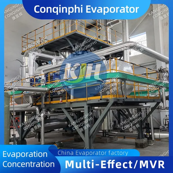 Skid-Mounted Flash Crystallization System MVR Evaporation Equipment for Modular Installation