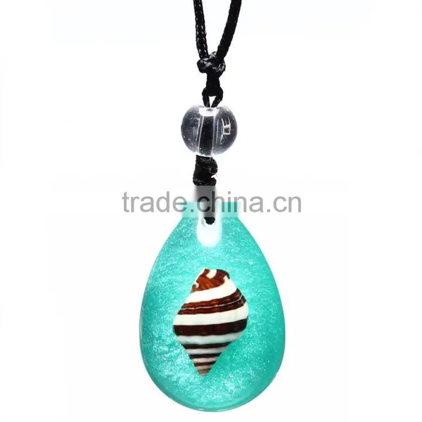 2016new Fashion Resin Necklace With Kinds of Real Sealife photo-5