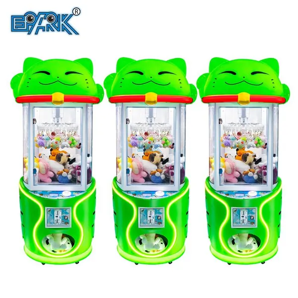 Prize Vending Claw Machine Cute Cat Theme Coin Operated Toy Grabber for Indoor Play Zones Amusement Venues and Retail Stores photo-5