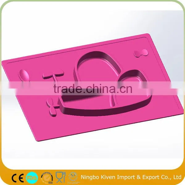 2016 New Design Silicone Placemat For Kids