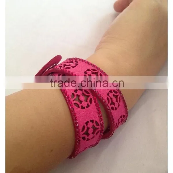 Hotsale Multi Color Rhinestone Acrylic Fashion Charm Bracelet photo-2
