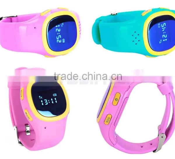 SOS GPS Child Smart Watch Intelligent Kids Tracking Device Watch for Children Baby Clock Gift photo-5