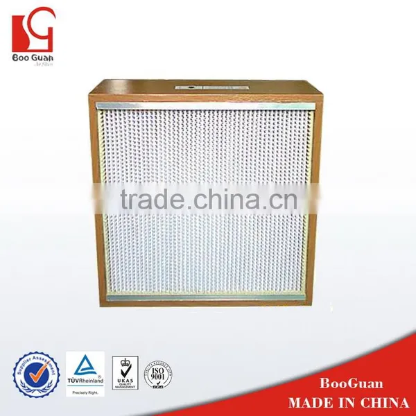 Special Manufacture Wooden Frame Hepa Filter for Laboratory photo-3