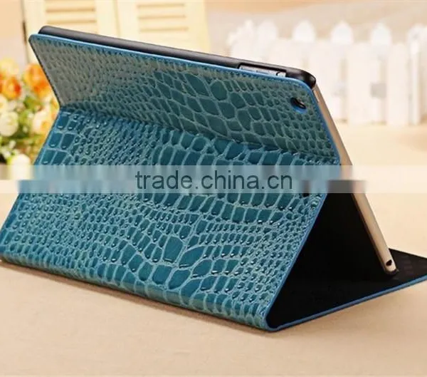 Protective Slim Crocodile Tablets Stand Leather Case for IPad Mini 1/2 photo-3