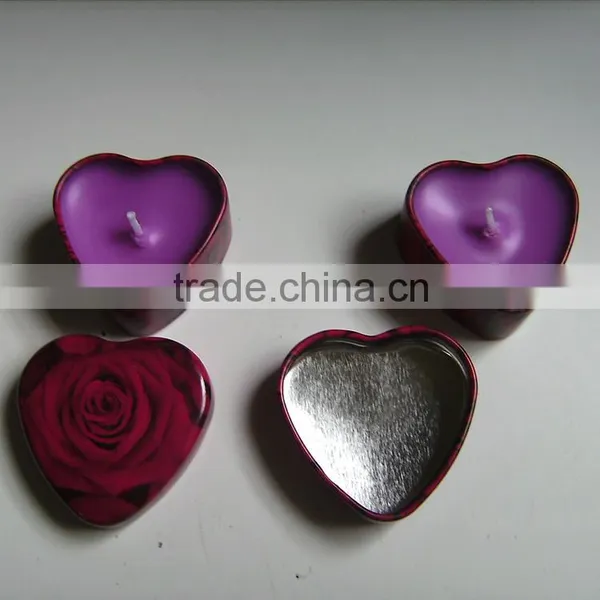 Heart Shape Scented Tea Light Candles/votive Candles photo-2