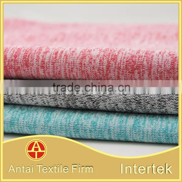 Low Price Knit 4 Way Stretch 95% Polyester 5% Elastane Space Dye Fabric for Activewear photo-4