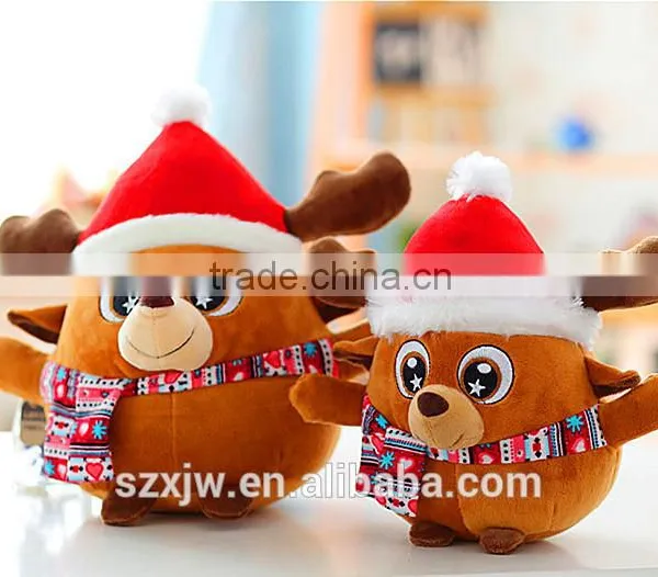 Wholesale Pet Toys Plush Mini Deer Toy Christmas Gift photo-3