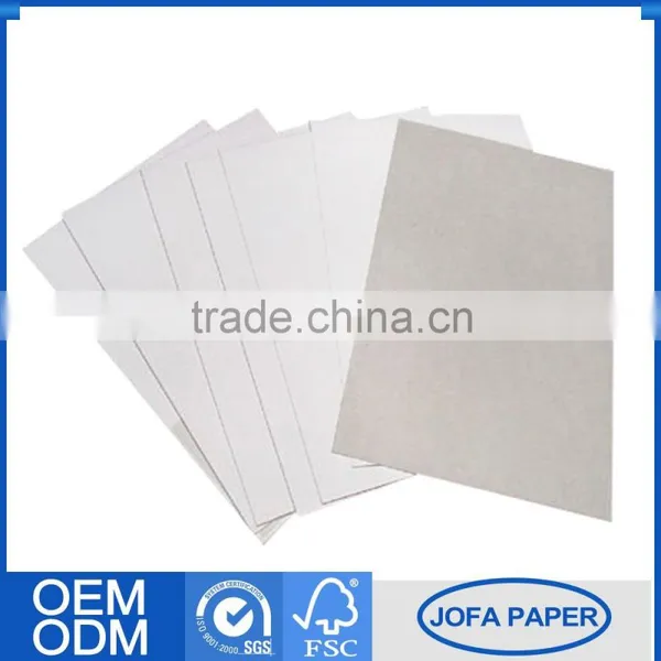 Quality Guaranteed C1S Coated Duplex Board With Grey Back