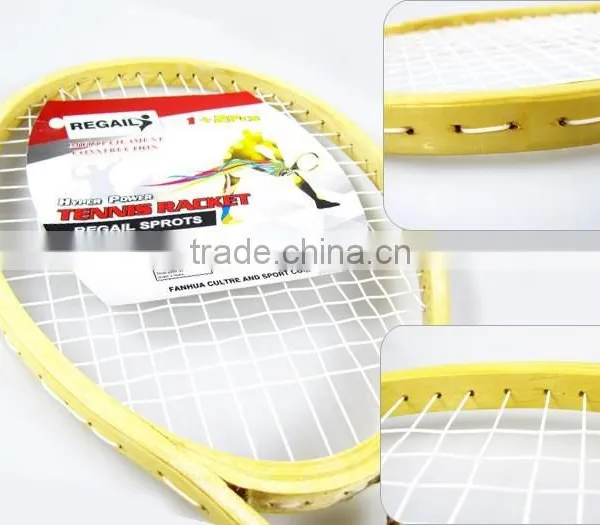 Tennis Wooden Racket for Children High Quality photo-2