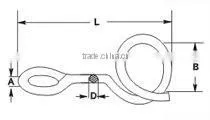 Simplex Hook, Karabina Simples Hook,crochet Hook Hook and Loop Hook and Loop Tape,Dog Clips OEM Factory With Cheap Price photo-5