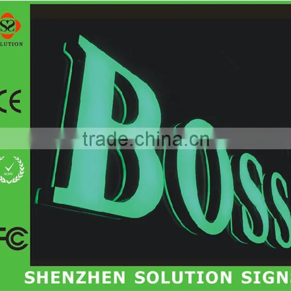 Custom Indoor Waterproof Led Edge Lit Sign Base photo-5