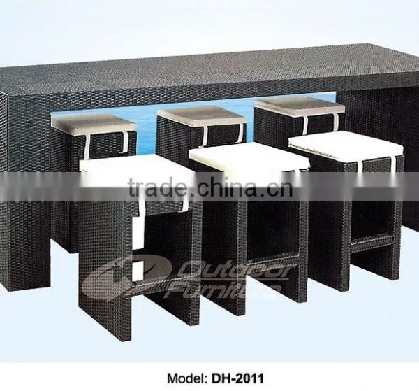 Rattan Wicker Bar Furniture