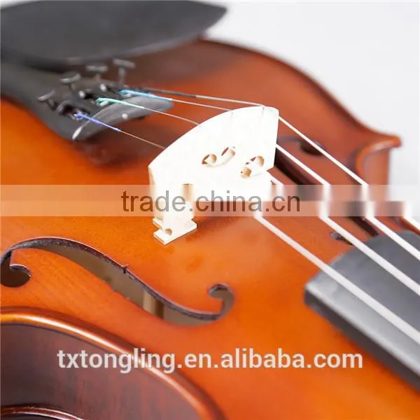 Painted Flamed Violin Universal Violin Unvarnished Violin TL001-2 photo-4