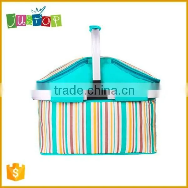 Factory Good Quality Folding Picnic Basket, Picnic Cooler Bag, Cooler Basket photo-2