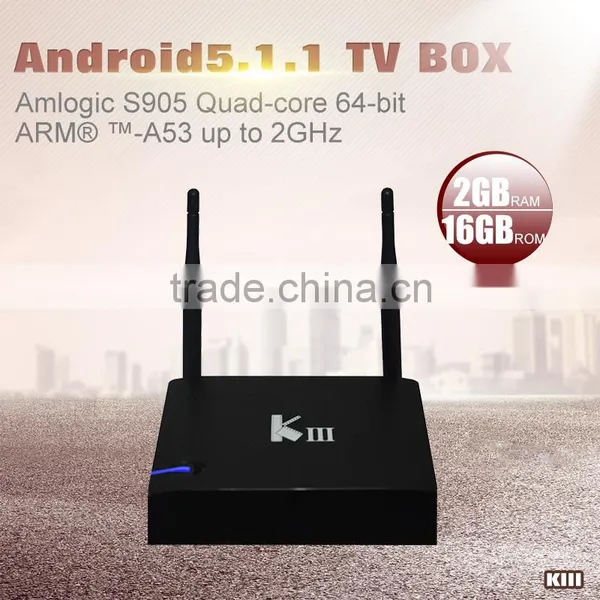 Dual Band Wifi Kiii Amlogic S905 From China photo-6