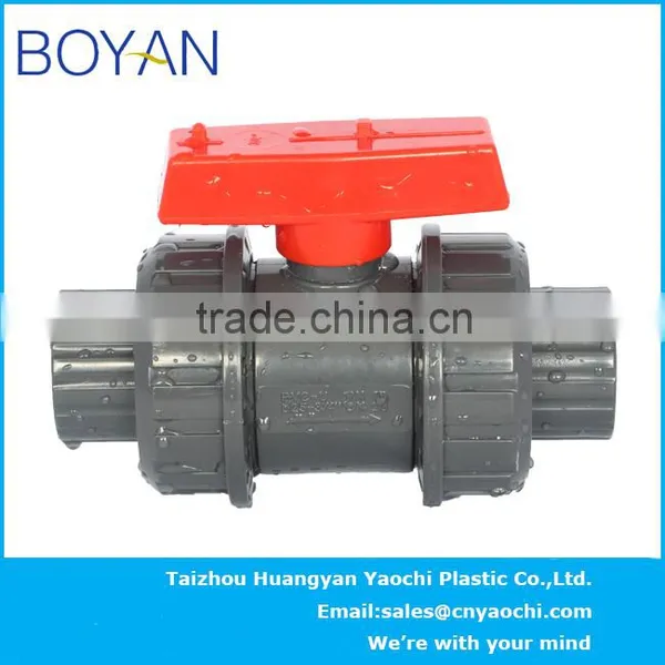 BOYAN Pvc Trunnion Double Union Ball Valve photo-2