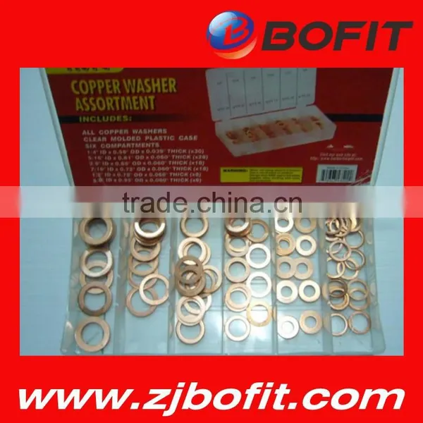 580PC Copper Gasket Assortment/copper Gasket Kit photo-4