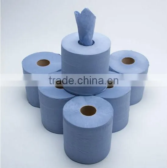 Blue Industry Towel Paper Roll/Blue Hardwound Towel Roll/color Paper Towel photo-4