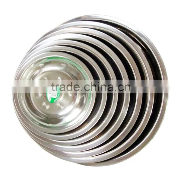 Wholesale Importer of Chinese Goods Deep Metal Dinner Plates photo-2