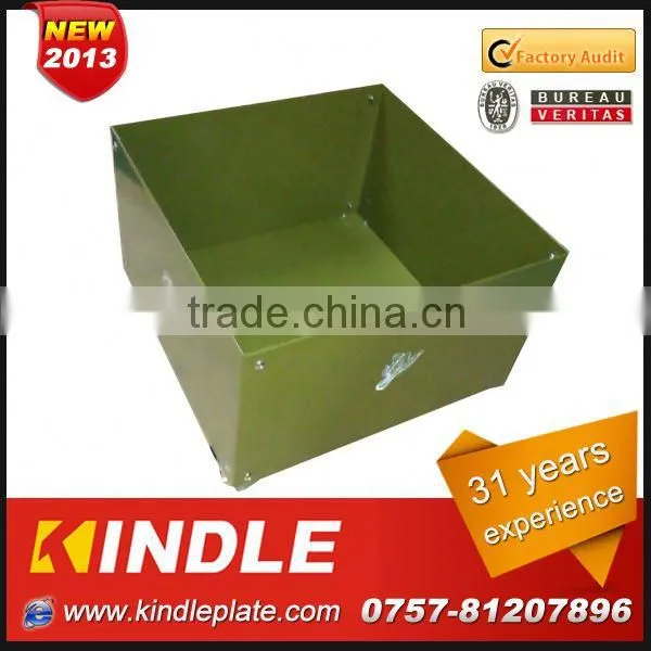 Kindle 2013 New polychrome plastic rectangular flowerpot with 31 years experience